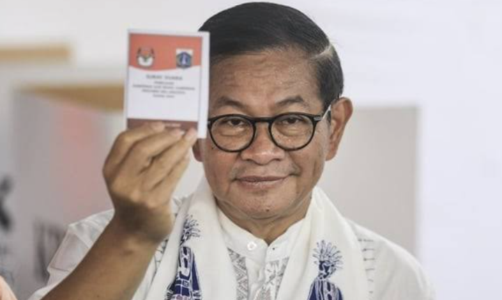 Pramono Anung Umumkan Kemenangan di Exit Poll dan Quick Count