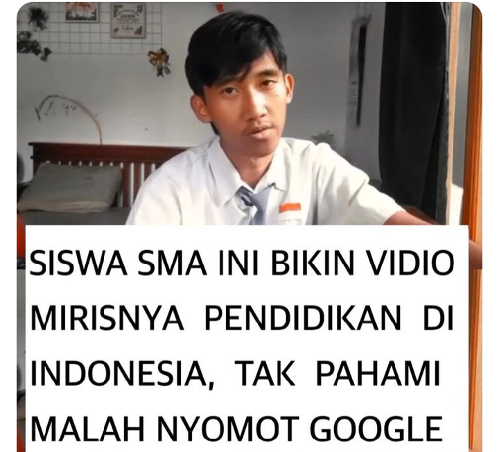 Viral! Video Anak Bangsa tentang Mirisnya Pendidikan di Indonesia