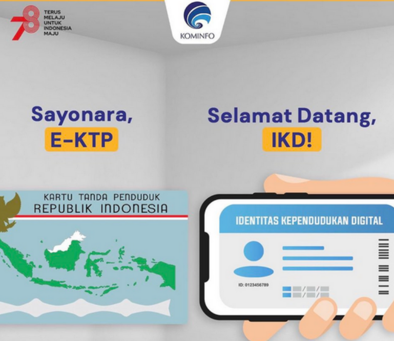 Bantah e-KTP Beralih ke IKD, Kominfo Hapus Unggahan 'Sayonara e-KTP' 