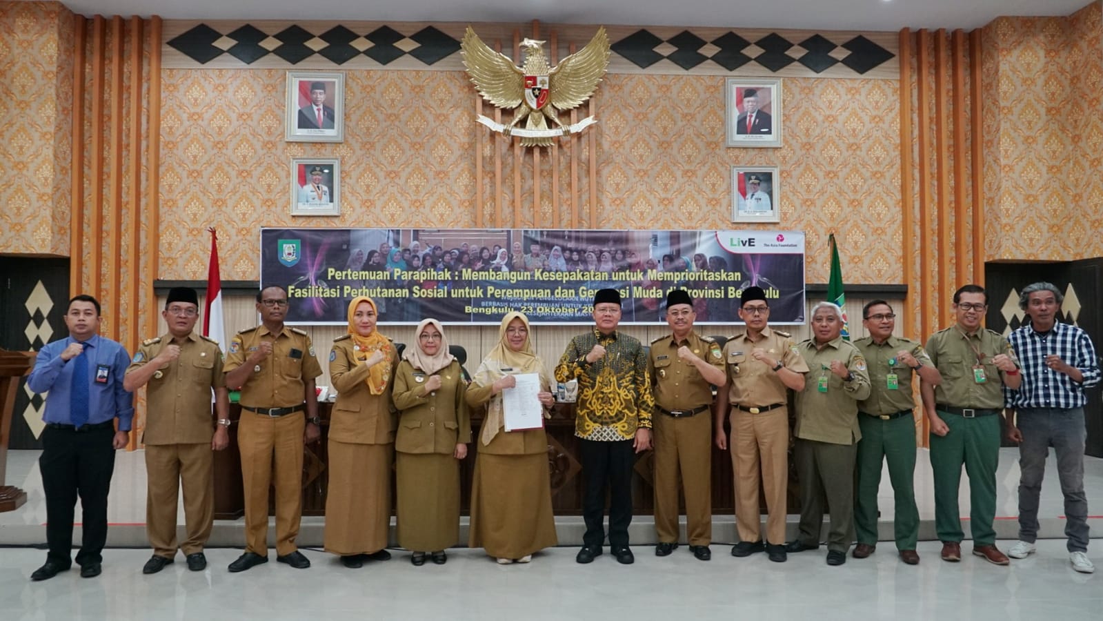 Konsisten Dukung perempuan dalam Pemanfaatan Hutan, Pemprov Terima Tim Pemeriksa LKPD 2023 