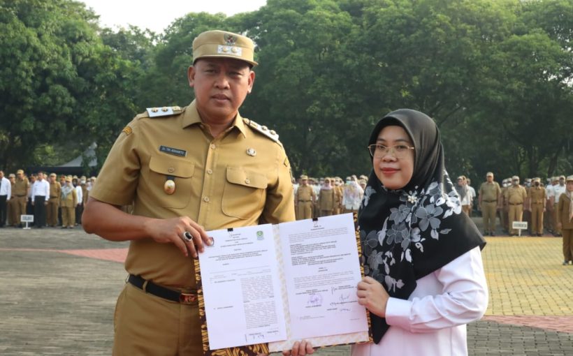 KPU dan Pemkot Bekasi Tandatangani kerjasama Pemilu Damai