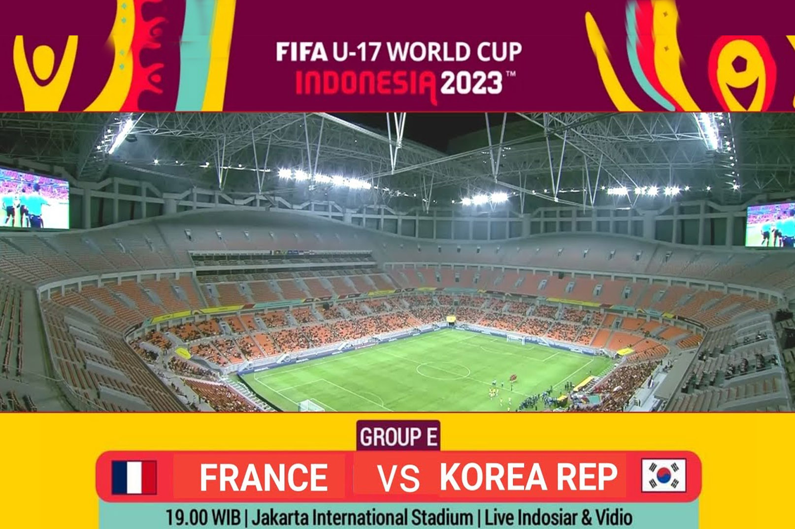 Piala Dunia U-17: Prancis Vs Korea Selatan 15 November 2023, Head To Head Serta Live Streaming