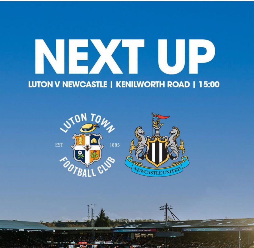 Premier League 2023-24: Luton Town vs Newcastle United 23 Desember 2023, Prediksi, H2H Serta Live