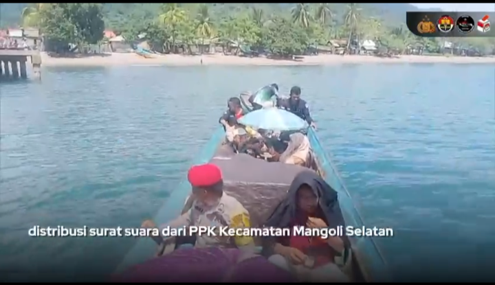 Keterlibatan Polri: Mengawal Surat Suara di Pulau Terluar