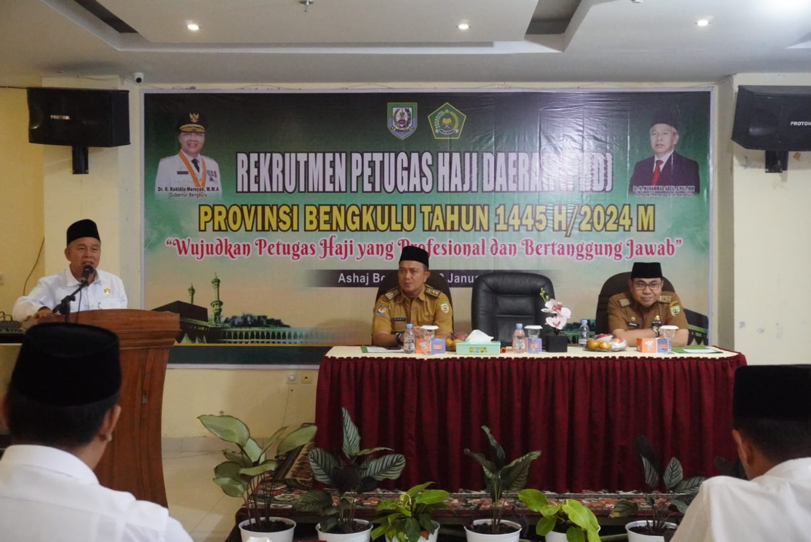 30 Calon Petugas Haji  Daerah (PHD) dari Bengkulu Jalani Tes Akhir 