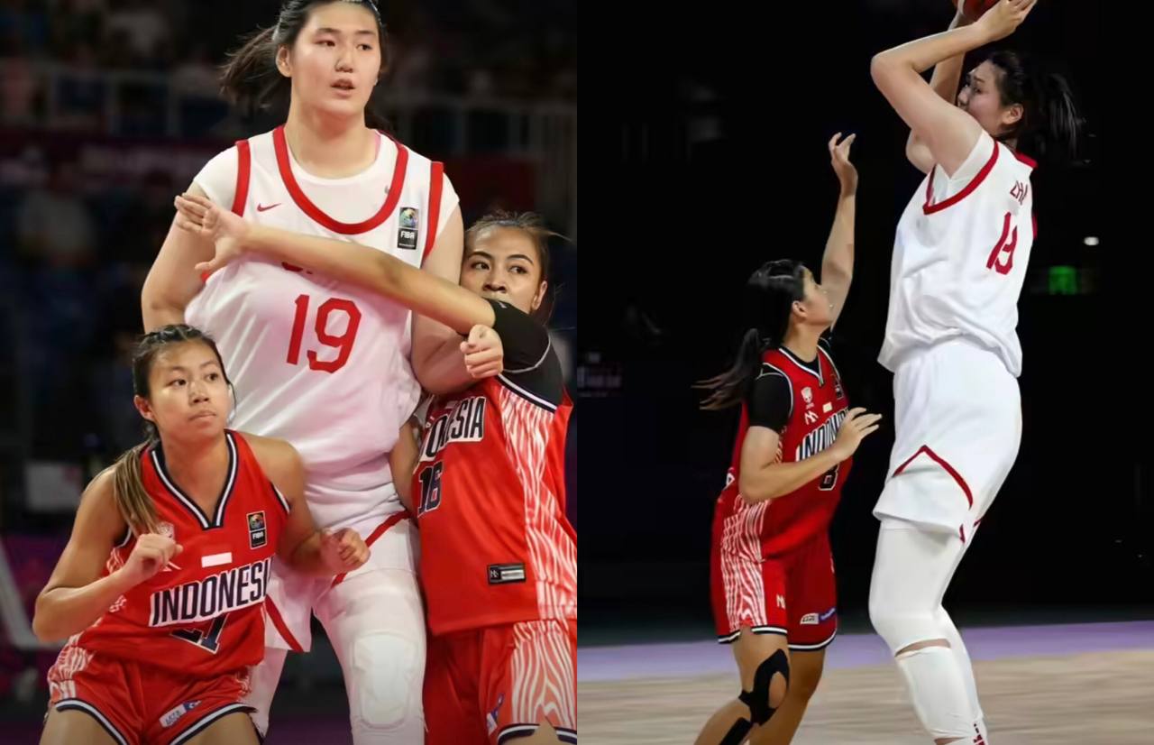 Sosoknya Viral, Inilah Profil dari Pebasket China Zhang Ziyu di FIBA 2024 yang Miliki Tinggi Hingga 220 cm