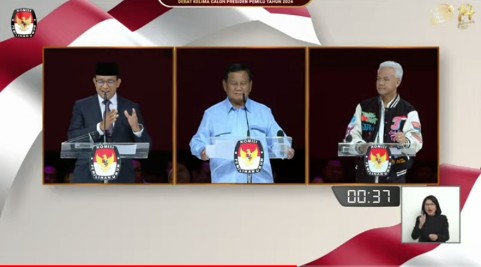 Ini Janji-janji Anies, Prabowo, dan Ganjar pada Debat Kelima Capres 2024 di JCC