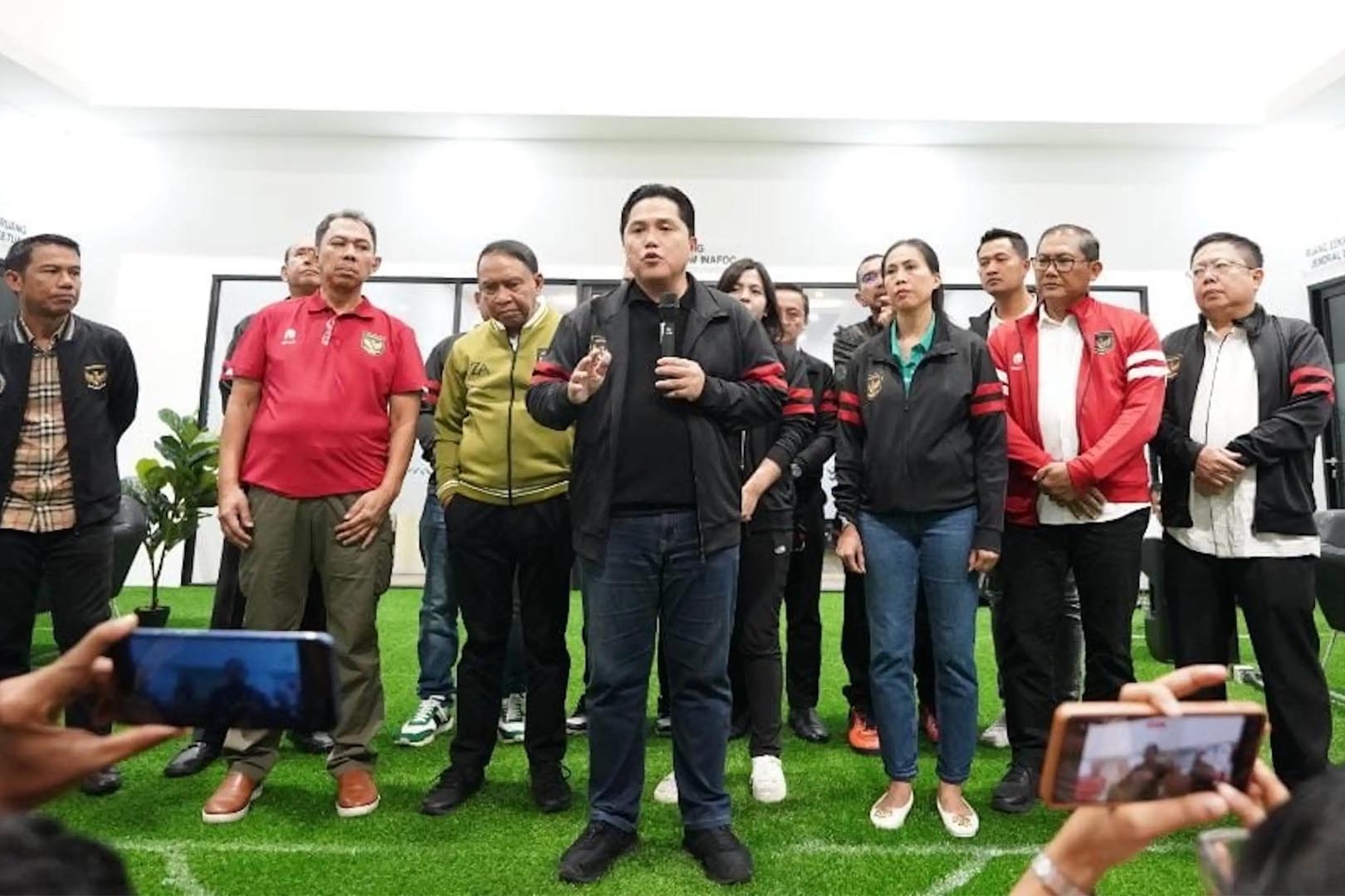 Pesan Erick Thohir Kepada Timnas Indonesia Jelang Match Day: Ini Bukan Laga Main-Main