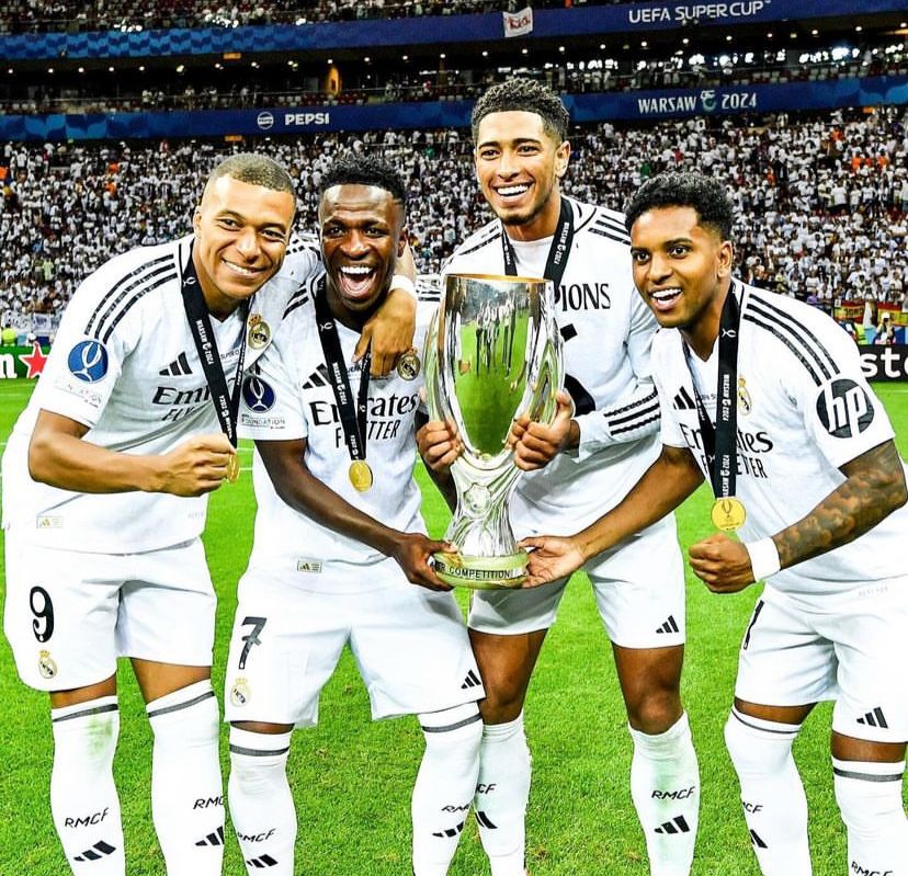 Hasil Piala Super Eropa 2024 Real Madrid 2-0 Atalanta, Debut Sempurna Mbappe Cetak 1 Gol dan Trofi Pertama 