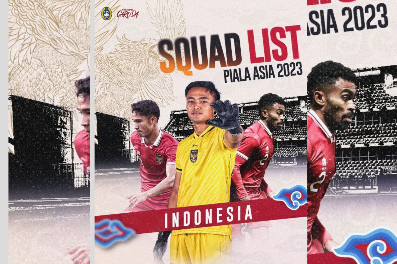 Piala Asia 2023: Daftar Final Skuad Timnas Indonesia Berikut Nomor Punggungnya, Cek Disini