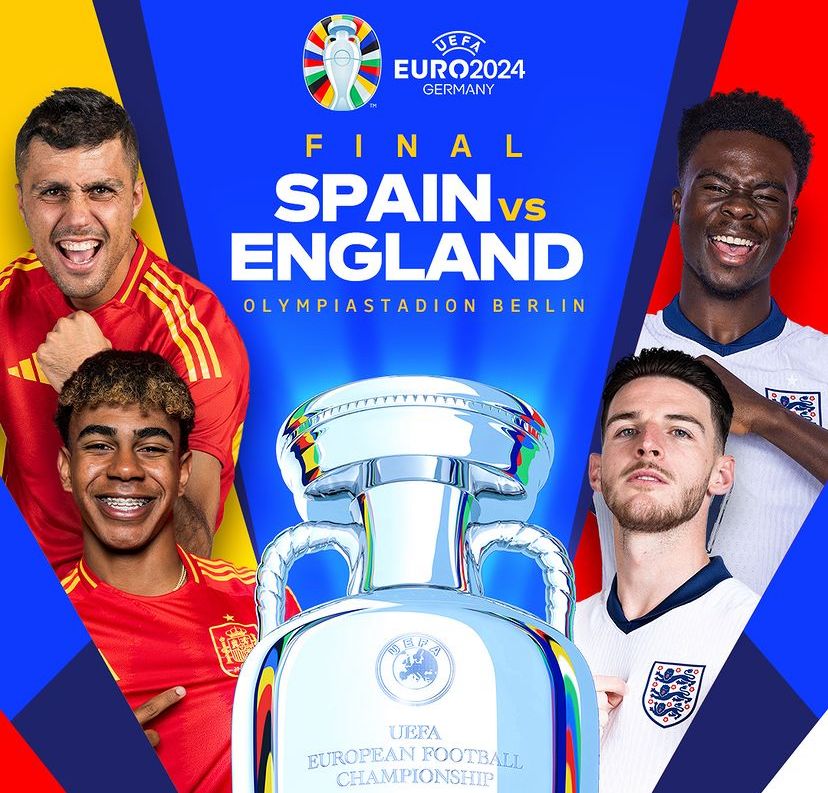 Link Live Streaming Final Euro 2024 Spanyol vs Inggris, Misi La Roja Raih Gelar ke-4