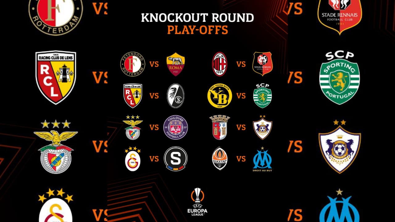 Jadwal Lengkap Europa League Babak Playoff Leg 1: Feyenoord vs Roma, AC Milan vs Rennes