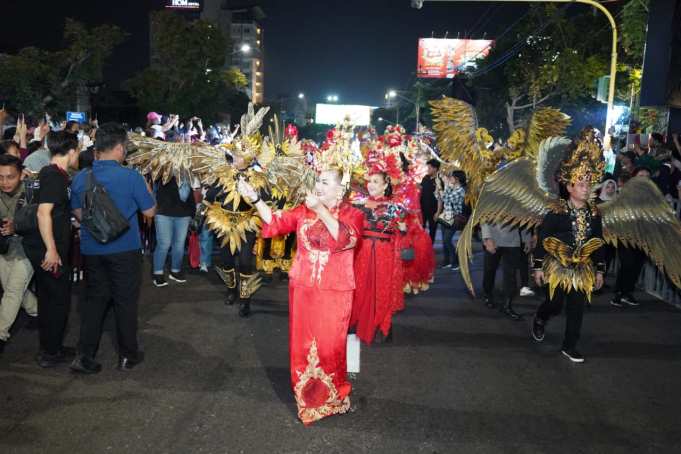 Parade Semarang Night Carnival 2024, Ajang Pamer Budaya Khas Ibu Kota Jawa Tengah