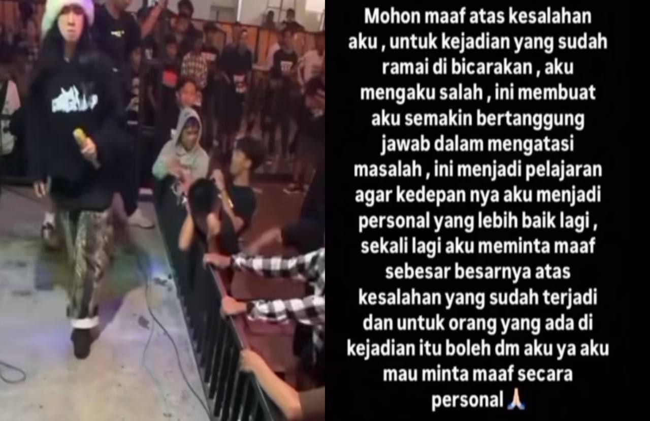 Video Viral! Vokalis Band Hardcore Tendang Kepala Penonton saat Live Tuai Kecaman 