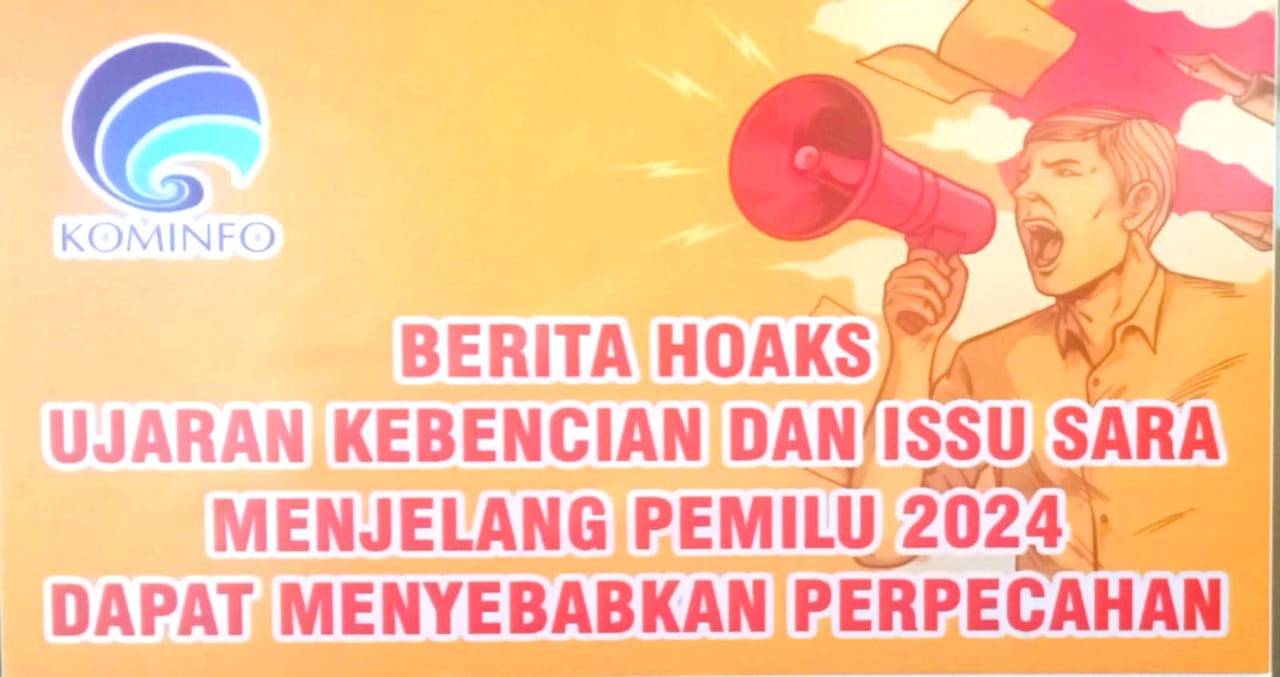 Kadis Kominfotik Provinsi Bengkulu Imbau Masyarakat Makin Cerdas Tangkal Informasi Hoax Jelang Pemilu 2024