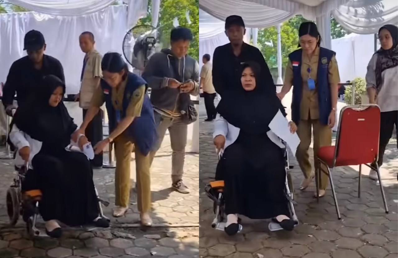 Viral! Seorang Ibu yang Malam Hari Berjuang Melahirkan Anaknya, Paginya Langsung Ikuti Tes CPNS