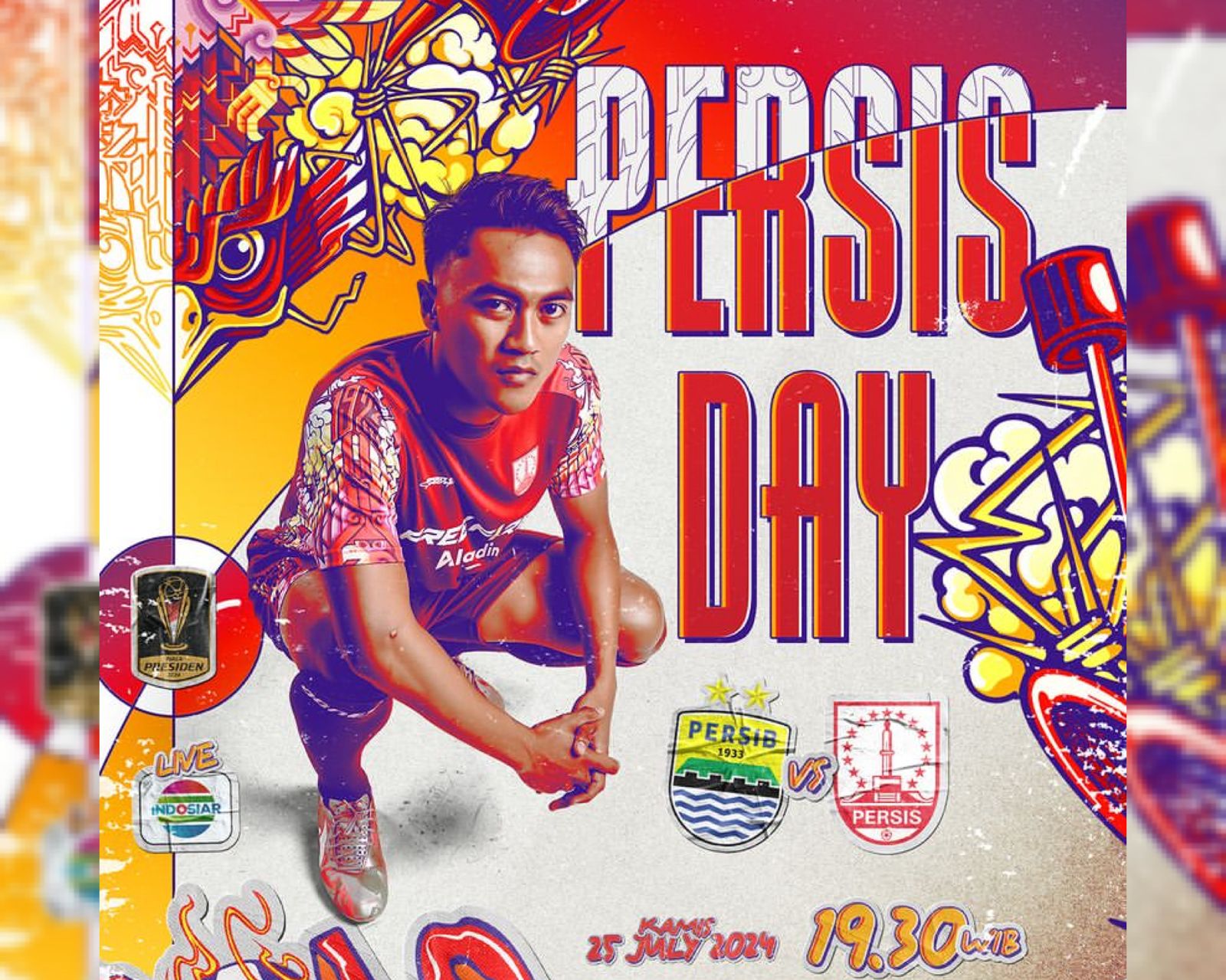 Link Nonton Piala Presiden: Persib Bandung vs Persis Solo 25 Juli 2024, Laga Hidup Mati ke Semifinal 