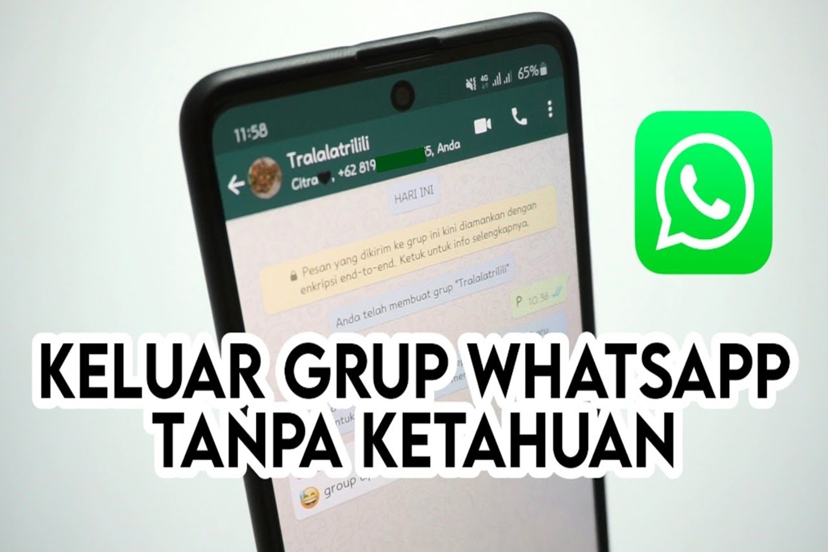 Cara Mudah Keluar Grup WhatsApp Tanpa Ketahuan Anggota Lain, Gak Usah Bingung Cari Alasan