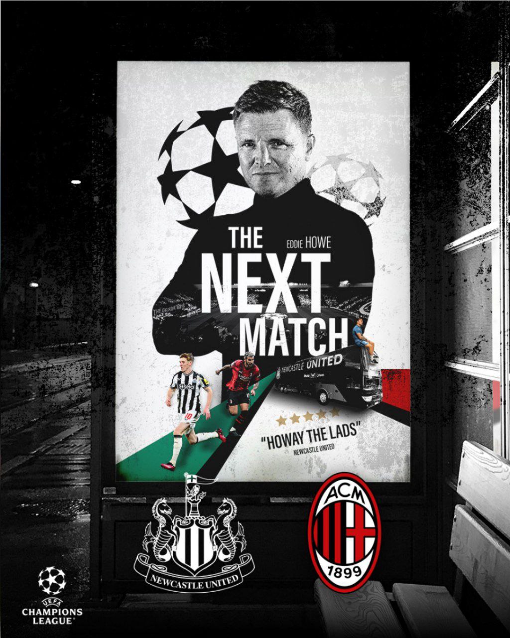 Liga Champions 2023-24: Newcastle United vs AC Milan 14 Desember 2023, Prediksi, H2H Serta Link Nonton