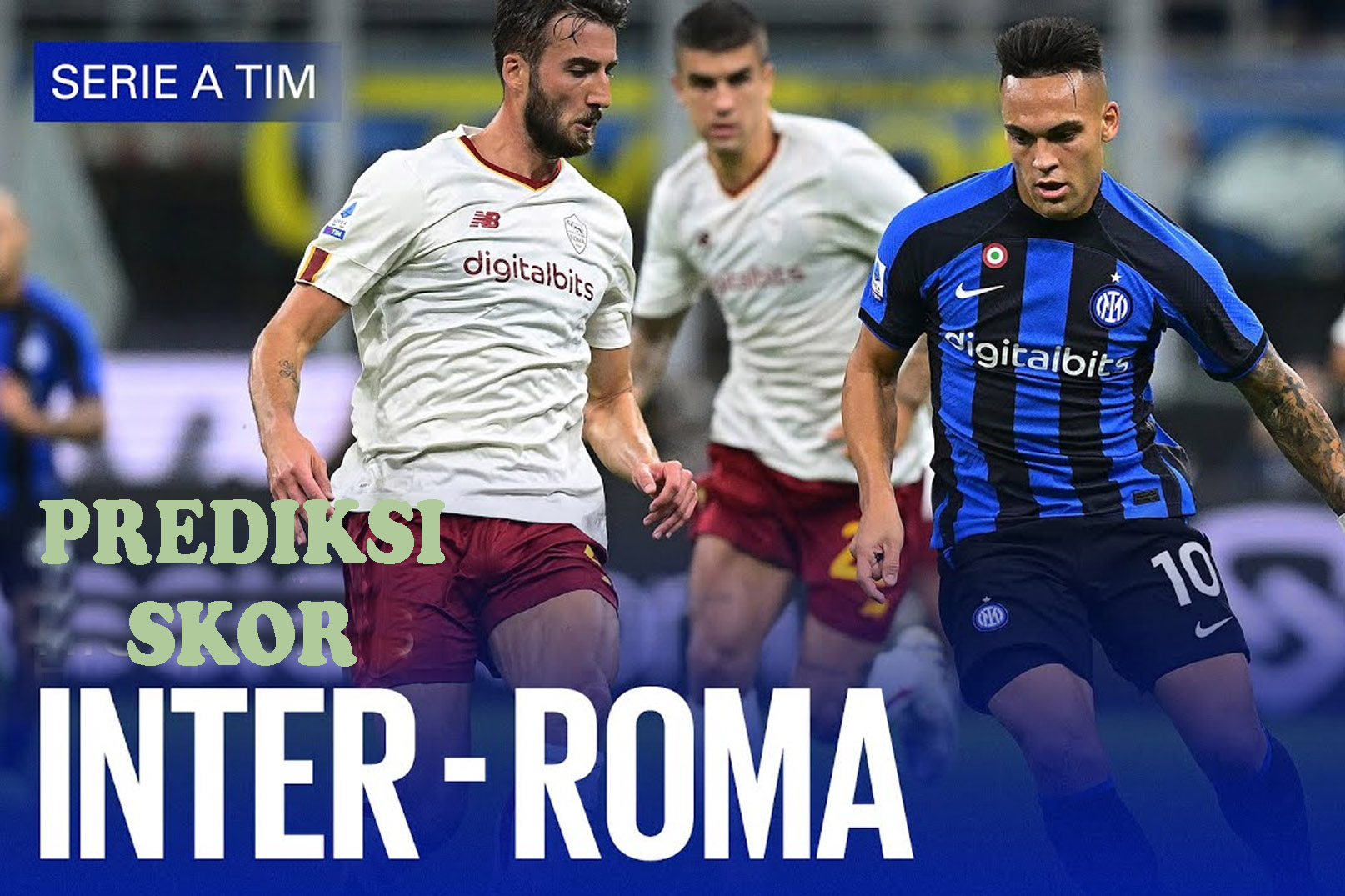 Prediksi Serie A Inter Milan Vs AS Roma Matchday 10, Head To Head Serta Link Nonton