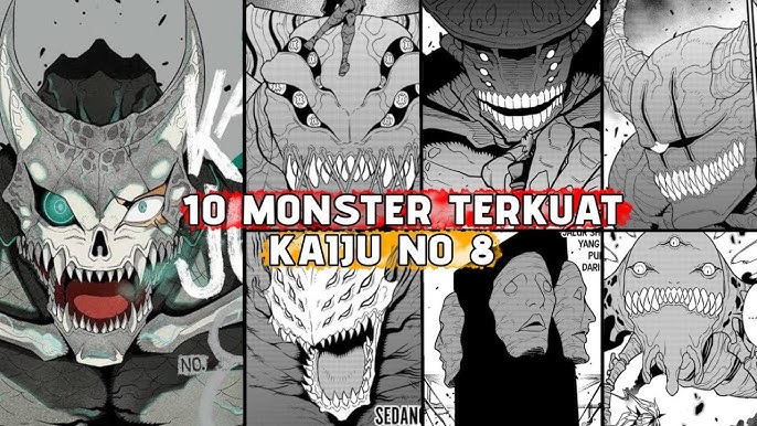 Fakta Anime Kaiju No.8: Detail Tipe dan Kasta Kekuatan Monster