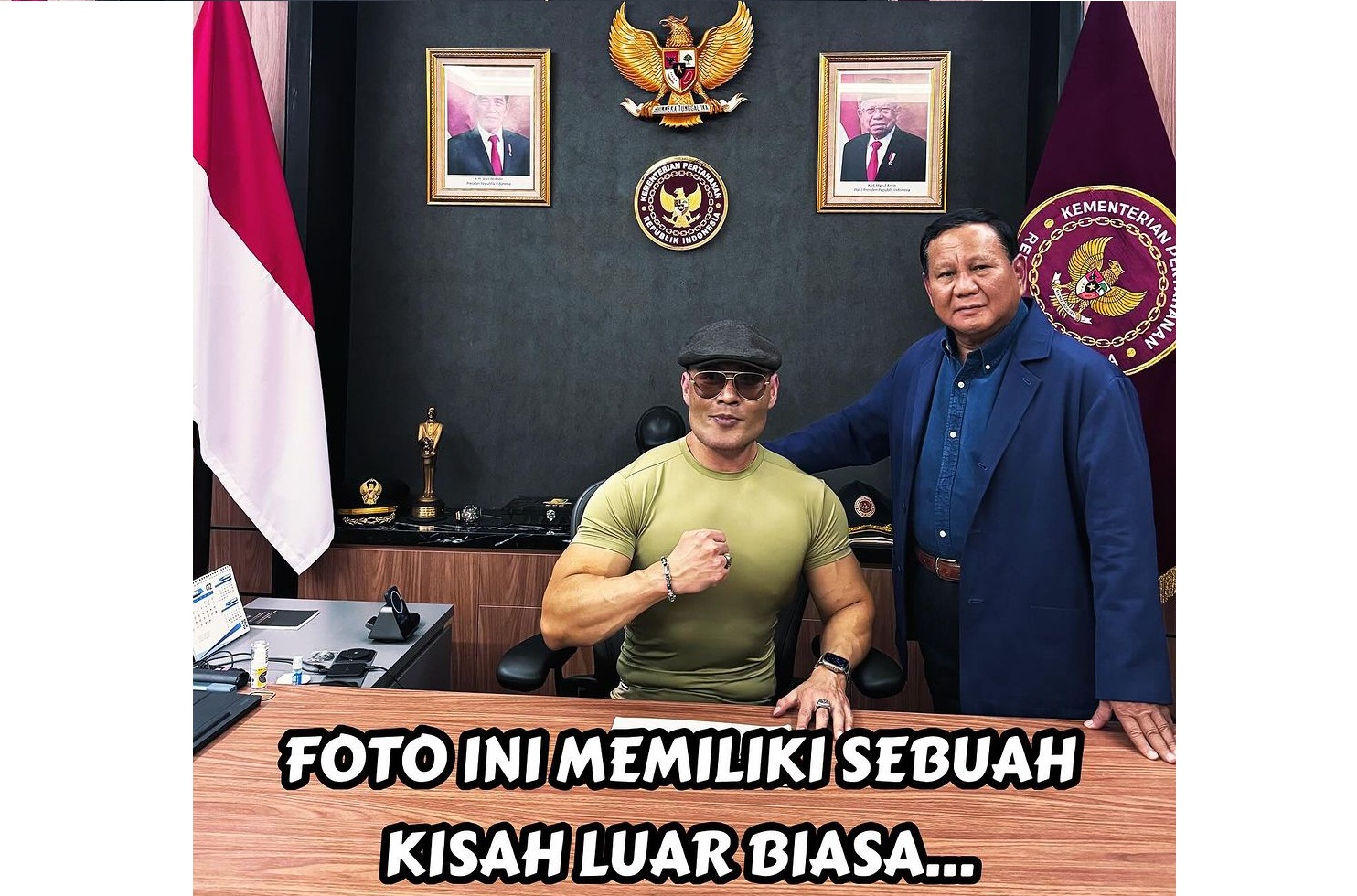 Prabowo Dilantik Jadi Presiden, Deddy Corbuzier Kenang Dirinya Ditawari Jadi Menhan