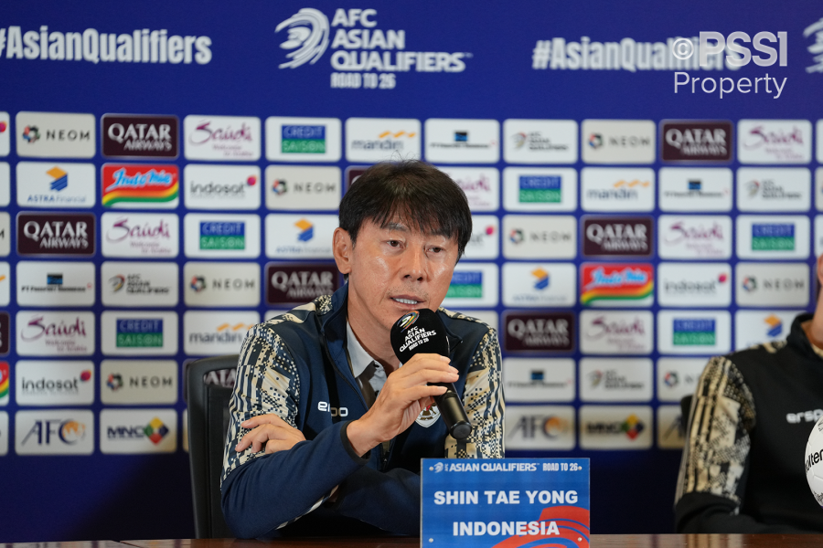 Jelang Hadapi Australia di GBK, Shin Tae-yong Optimis Indonesia Petik Poin Penuh 