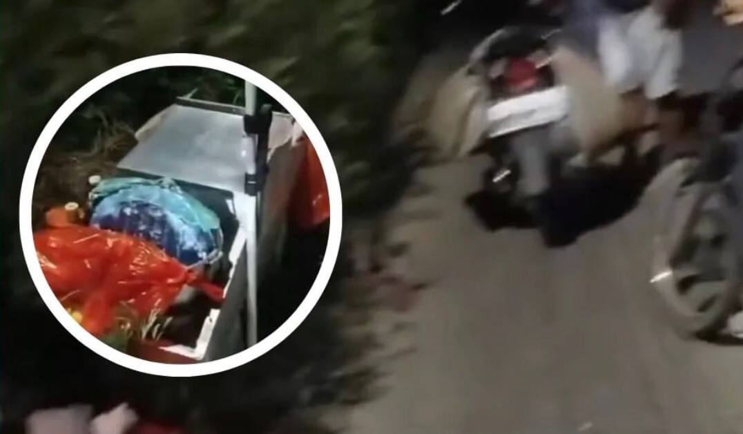 Tega! Pedagang Bubur Dibegal, Motor Dibawa Kabur dan Gerobak Dibuang di Jalan