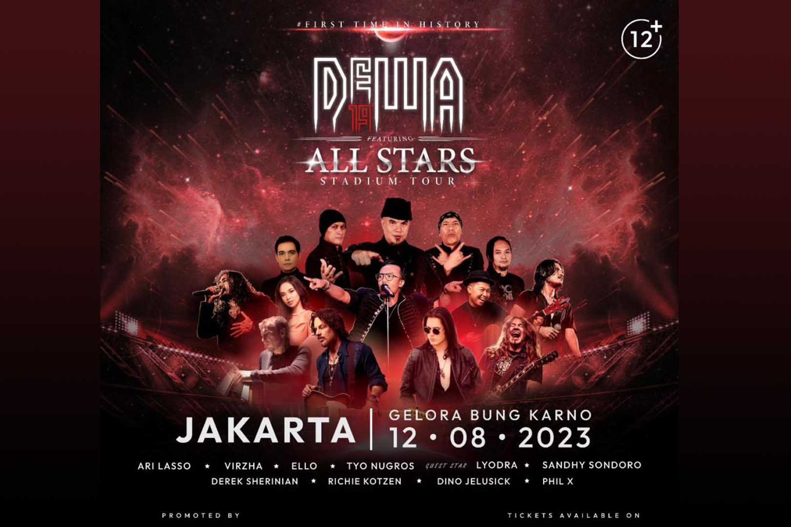 Konser Dewa 19 Feat. All Stars Malam Ini Di GBK 