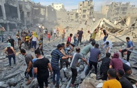 Israel Menggila! Puluhan Warga Palestina Tewas Dibom saat Antre Bantuan Makanan di Gaza: Alibi Serang Hamas!