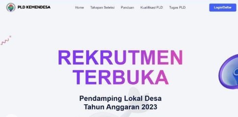 Pendaftaran Rekrutmen Pendamping Lokal Desa 2023 Dibuka, Cek Link Informasi dan Pendaftarannya