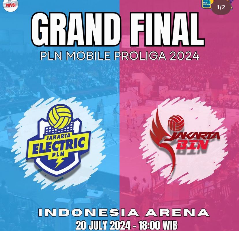 Jadwal Grand Final Proliga 2024 Putri, Jakarta Electric PLN vs Jakarta BIN Rebut Gelar Juara
