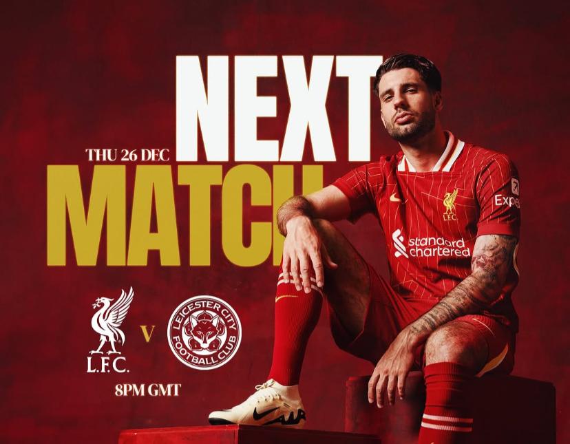 Prediksi Liverpool vs Leicester City Liga Inggris 27 Desember 2024: The Reds On Fire