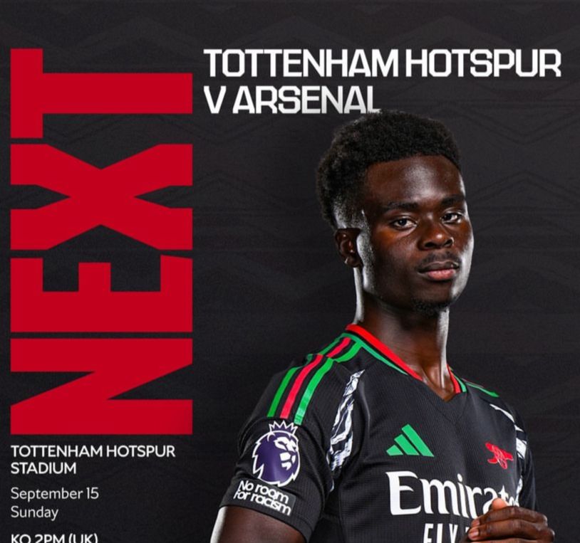 Link Live Streaming Derby London Tottenham vs Arsenal 15 September 2024 