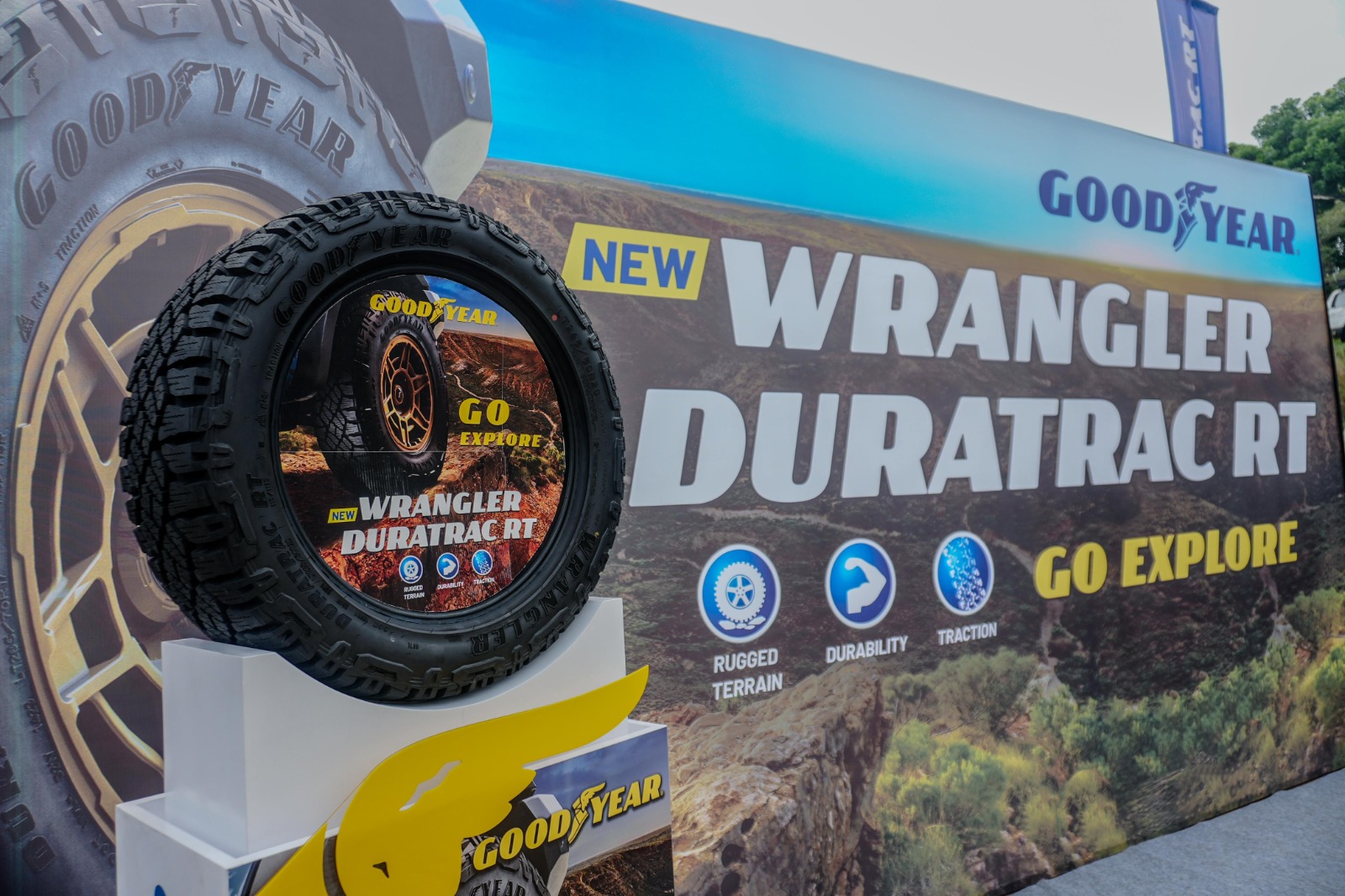 Goodyear Indonesia Luncurkan Ban Wrangler Duratrac RT Bersama Komunitas Mobil Offroad