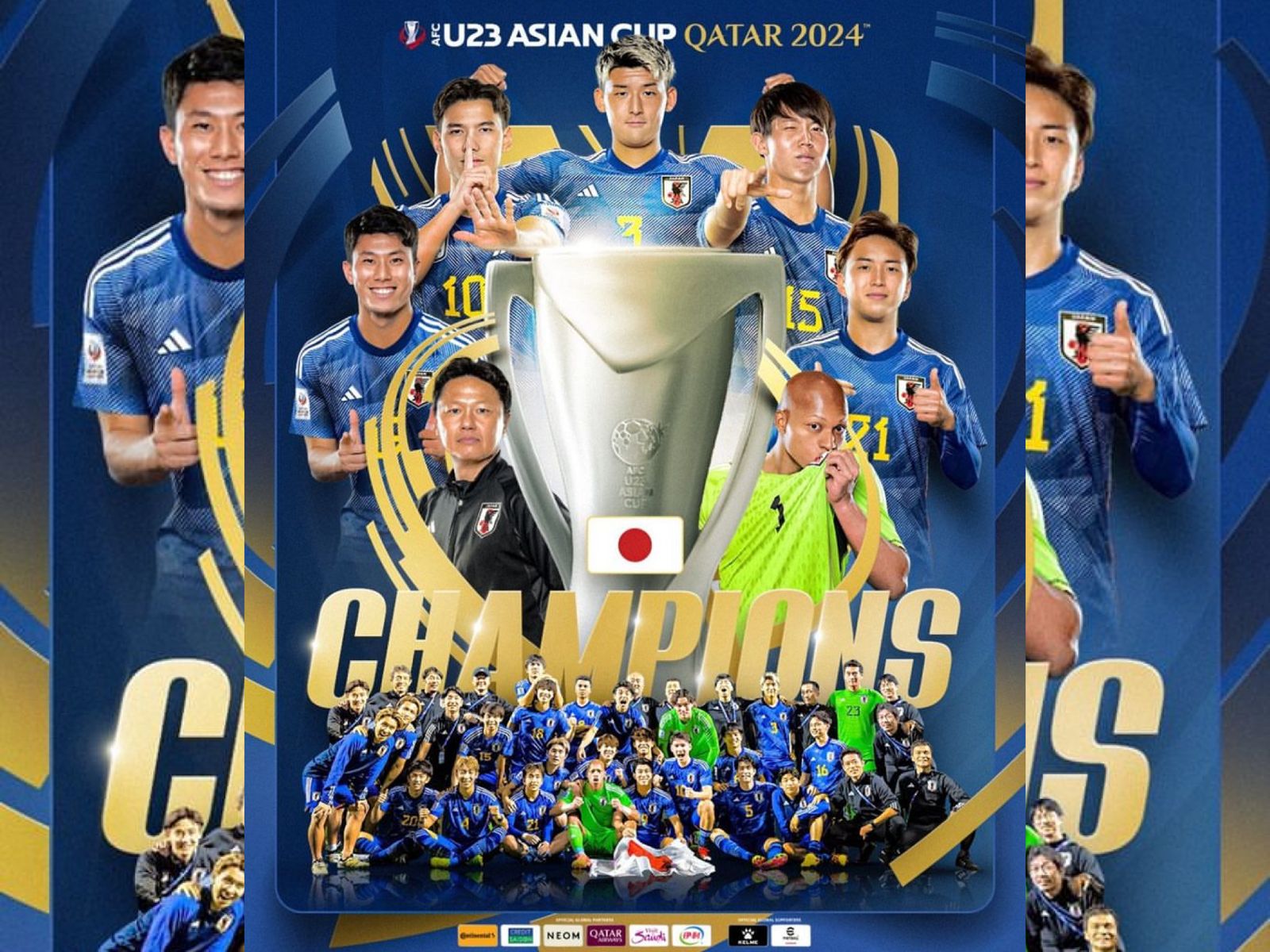 Full Drama, Timnas Jepang Raih Gelar Juara Piala Asia U23 2024 Usai Kalahkan Uzbekistan yang Gagal Penalti