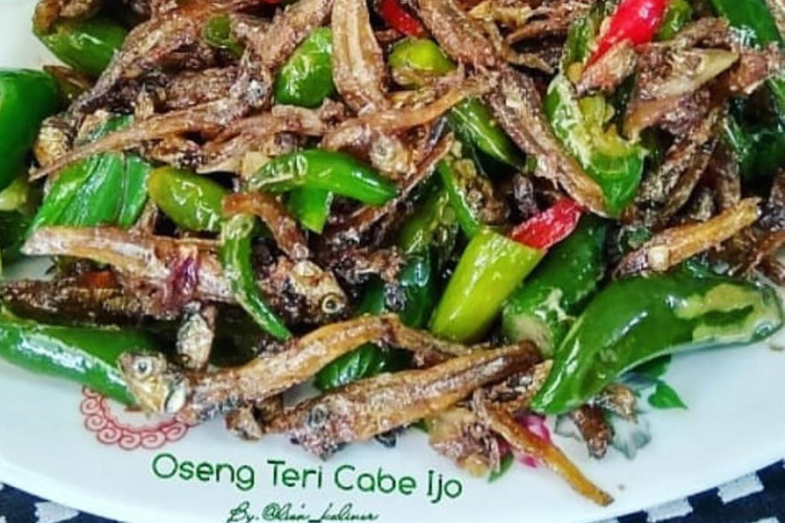 Resep Hari Ini: Oseng Teri Cabe Ijo, Praktis, Enak dan Lebih Ekonomis Coba Yuk!