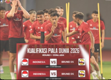 Kualifikasi Piala Dunia 2026: Timnas Indonesia Vs Brunei Darusaalam Serta Daftar Pemain Timnas Indonesia