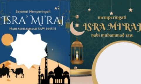 25 Link Twibbon Isra Miraj 2024 Gratis Terbaru, Rayakan dan Unggah di Media Sosialmu