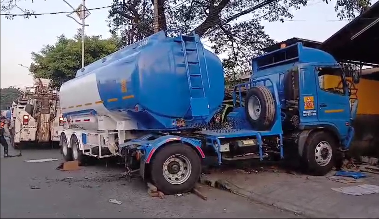 Korban Tewas Bertambah 2, Begini Detik-Detik Sopir Truk Tanki Kena Serangan Jantung dan Tabrak Mobil dan Motor