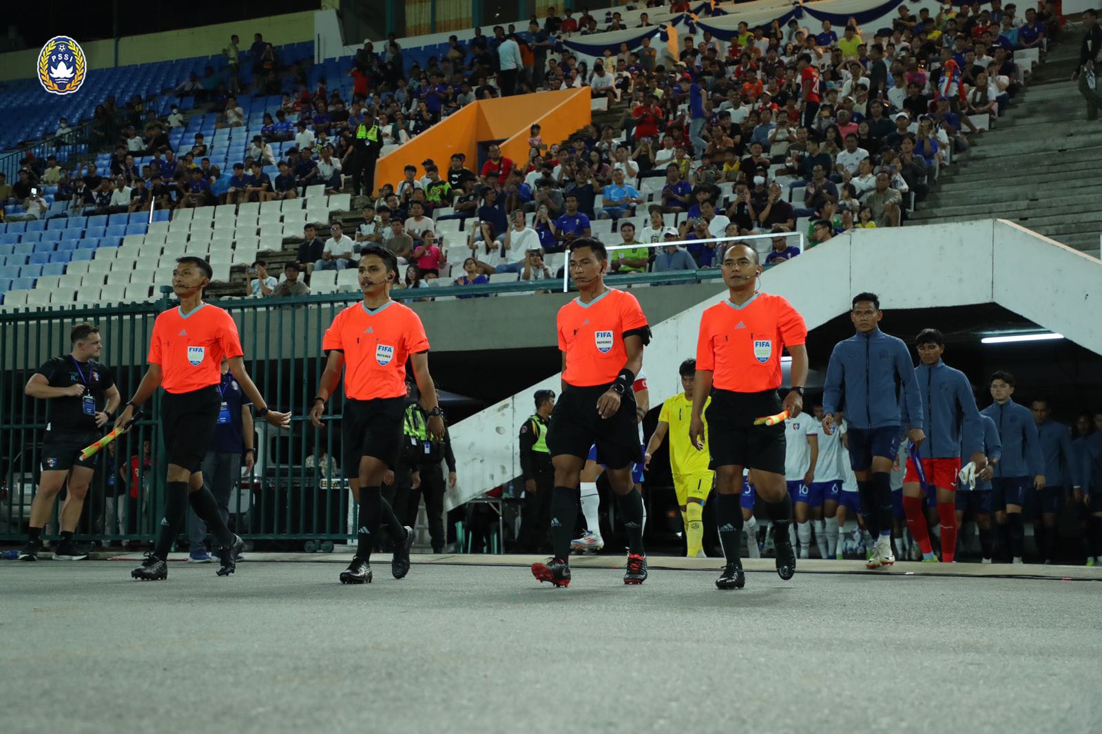 Bangga! 3 Wasit Asal Indonesia Pimpin Laga Uji Coba FIFA Matchday Kamboja vs Chinese Taipei 