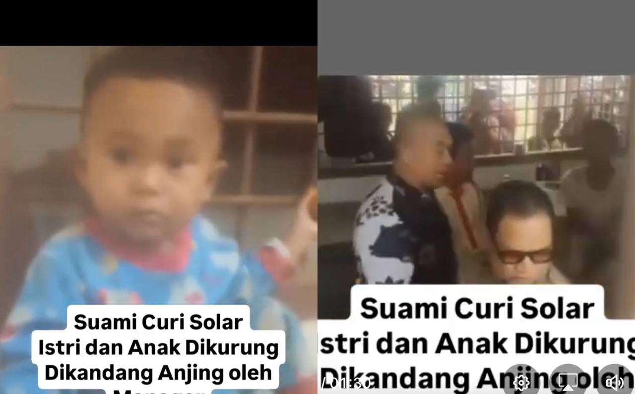 Keji! Manajer Kurung Istri dan Anak Karyawannya di Kandang Anjing, Gegara Dituduh Mencuri Solar