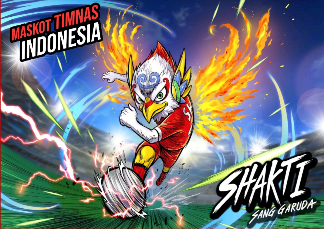 Timnas Indonesia Resmi Perkenalkan Maskot Baru Shakti Sang Garuda 