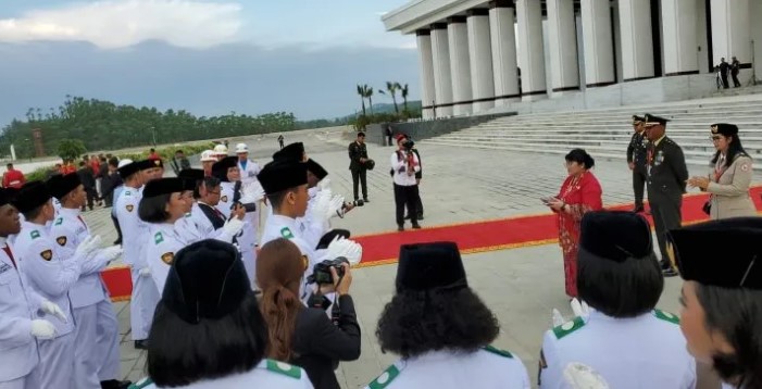 Upacara Hari Proklamasi Kemerdekaan RI di IKN, Paskibraka Tingkat Pusat Terbagi Dua Tim