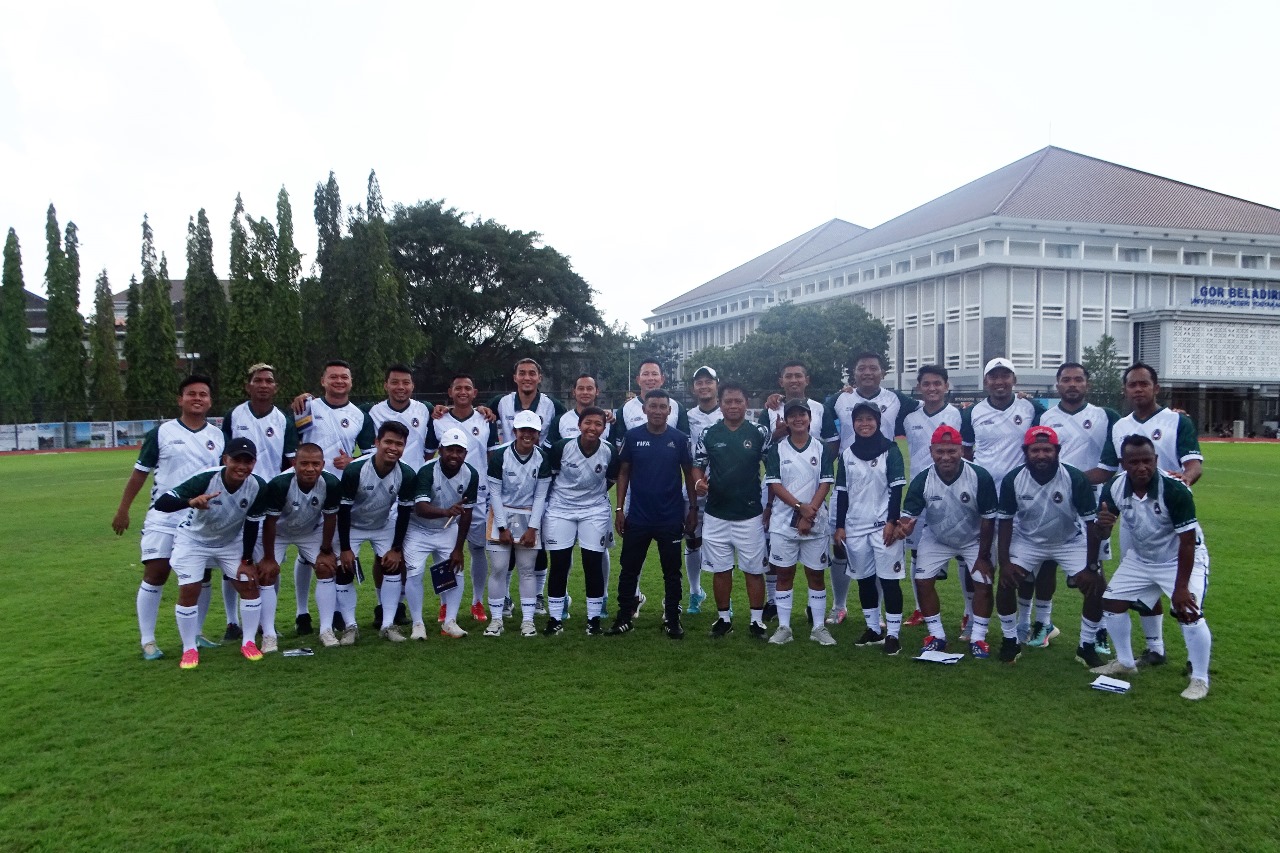 26 Eks Pemain Timnas Indonesia Ikut Kursus Kepelatihan PSSI Diploma B di Sleman