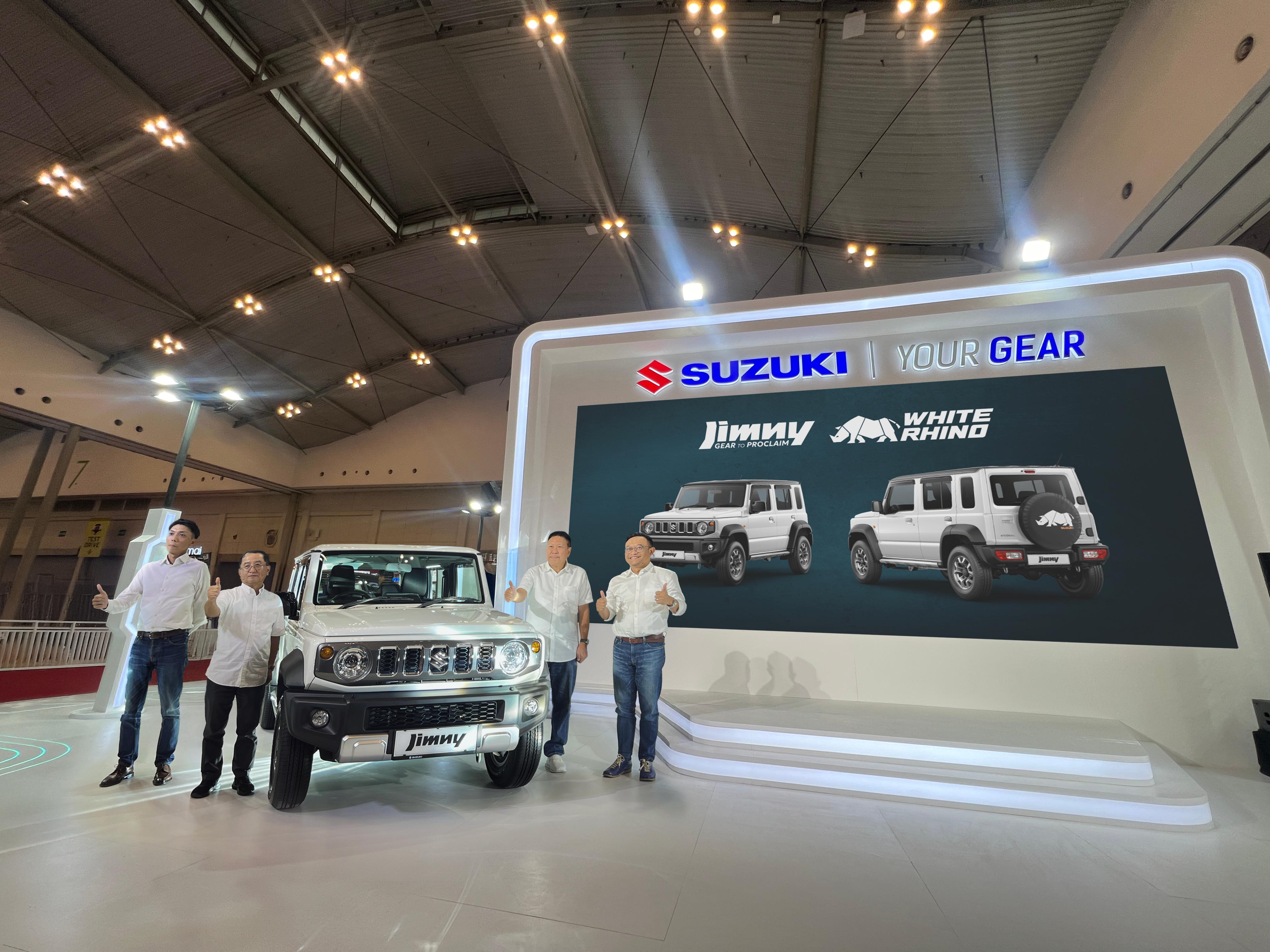 Berbeda, Suzuki Luncurkan Jimny 5-Door White Rhino Edition 