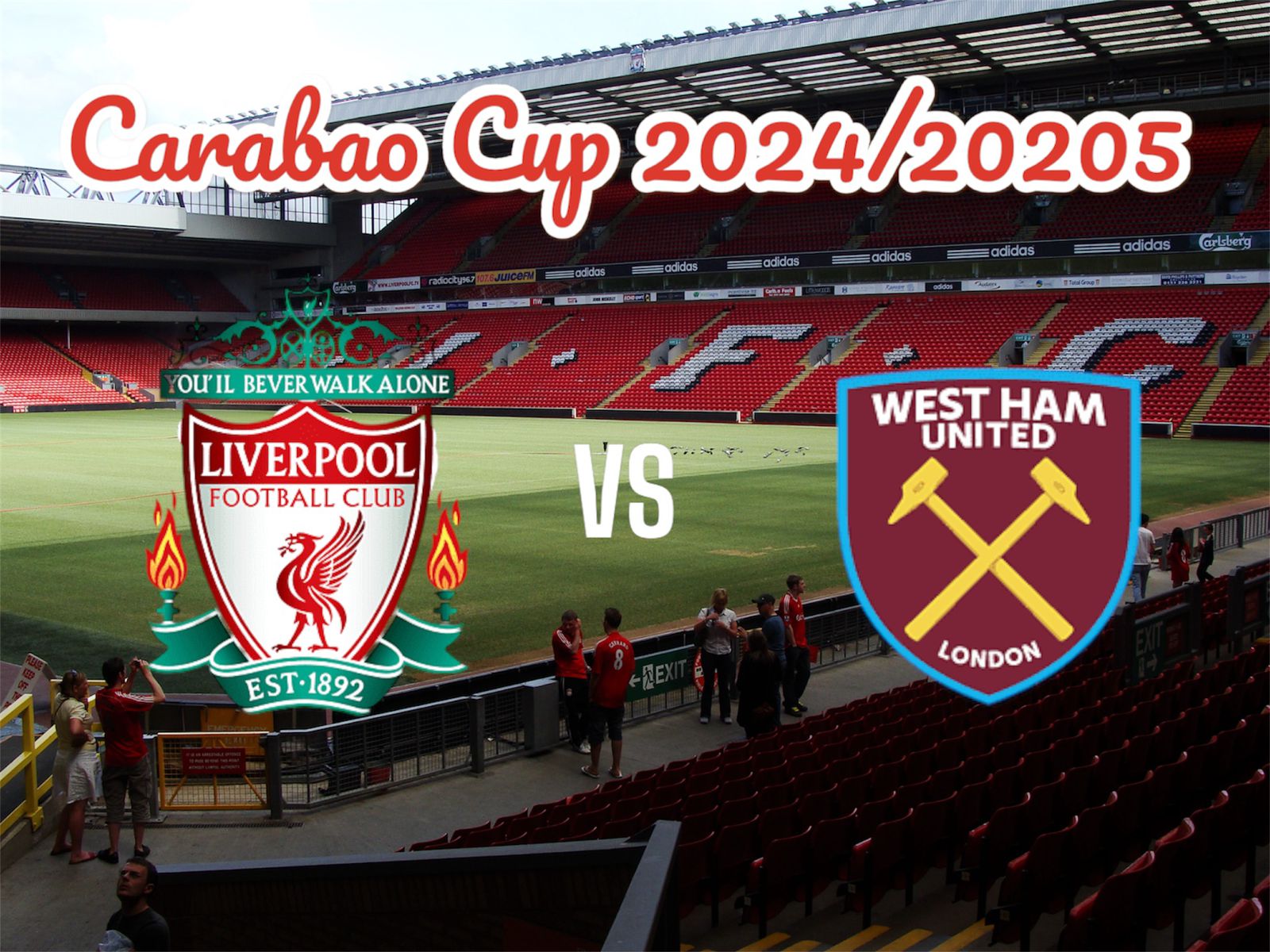 Link Live Streaming Liverpool vs West Ham di Carabao Cup 26 September 2024 