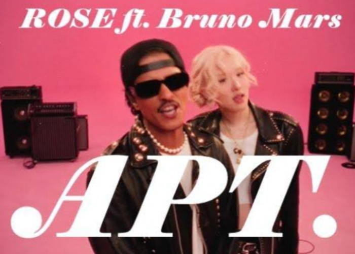 APT Bikin Rose dan Bruno Mars Jadi Nomor Satu di Chart Global Spotify