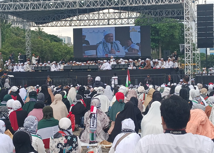 Reuni Akbar 212, Habib Rizieq: Kabinet Prabowo Bau Darah Tragedi KM 50