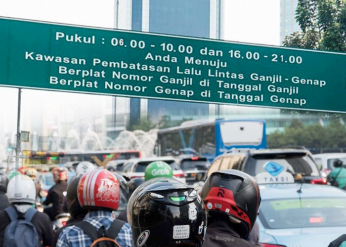 Libur Panjang Hari Raya Waisak, Sistem Ganjil Genap di 26 Ruas Jalan Protokol Jakarta Ditiadakan